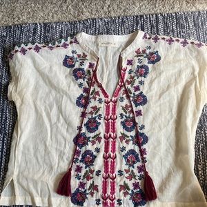 Natural Life peasant tee